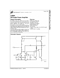 DataSheet LM384 pdf